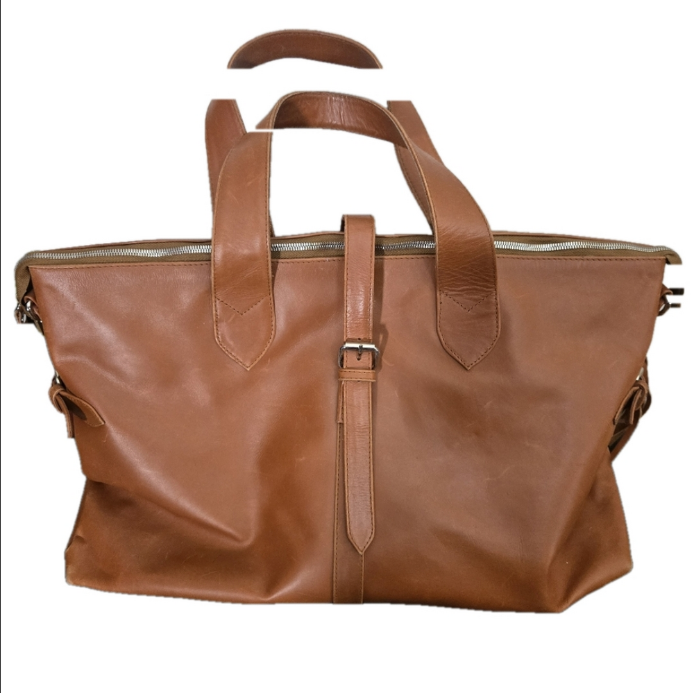 Leather Tote or Weekender Bag